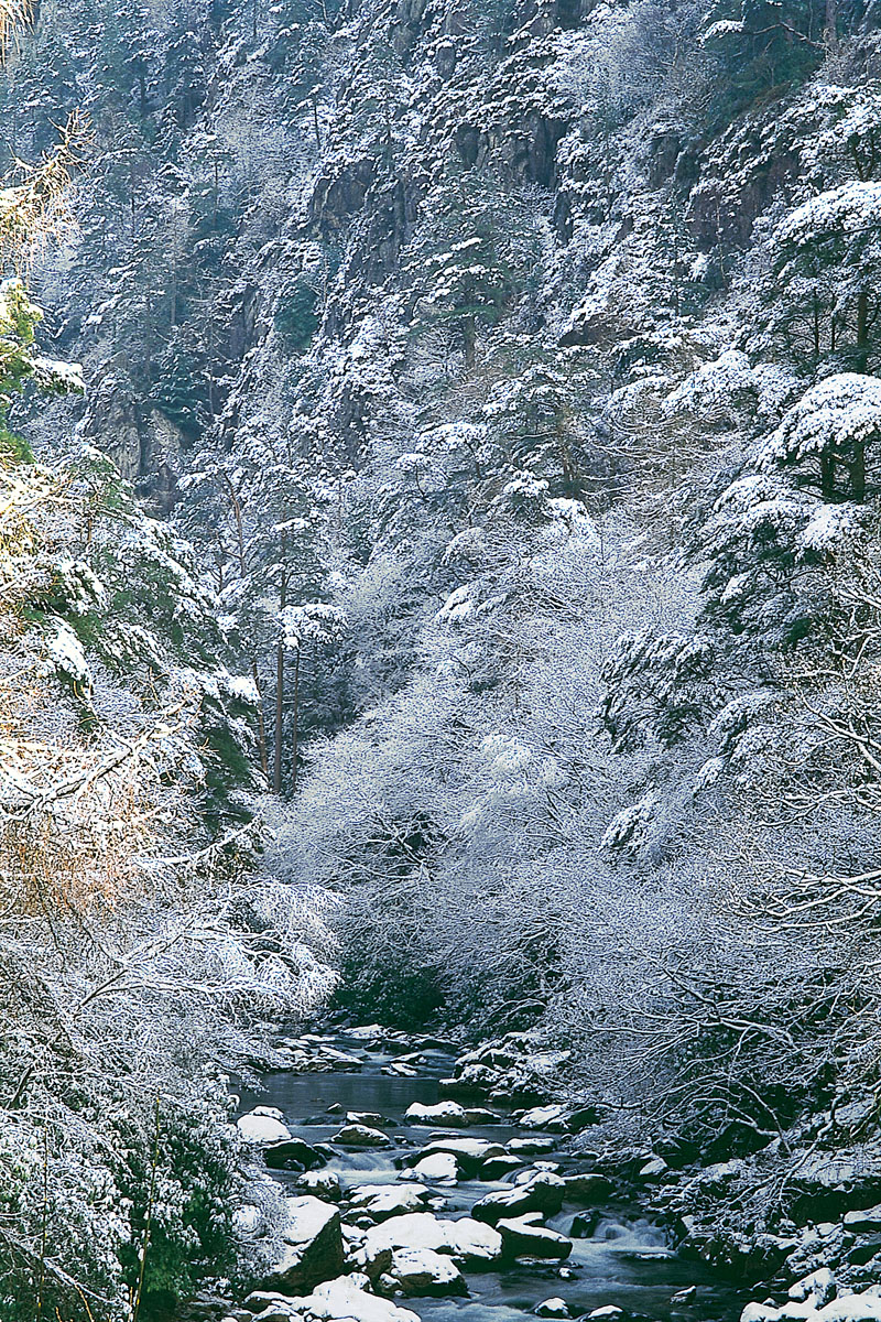 The Aberglaslyn Gorge