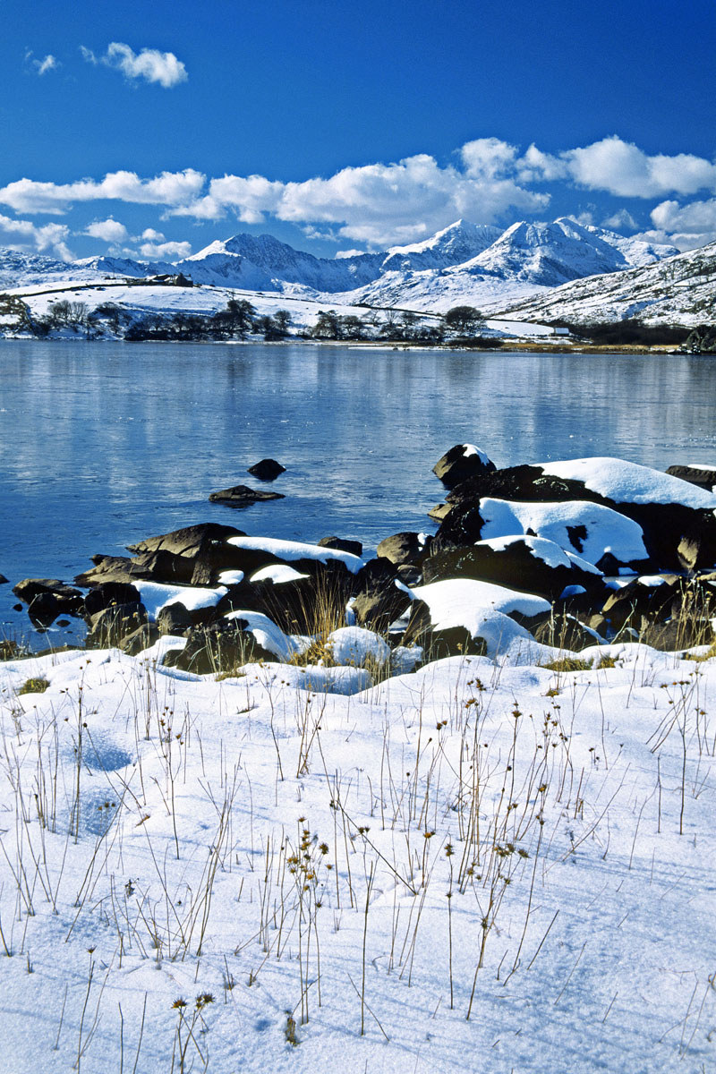 The Snowdon Horseshoe from Llynnau Mymbyr