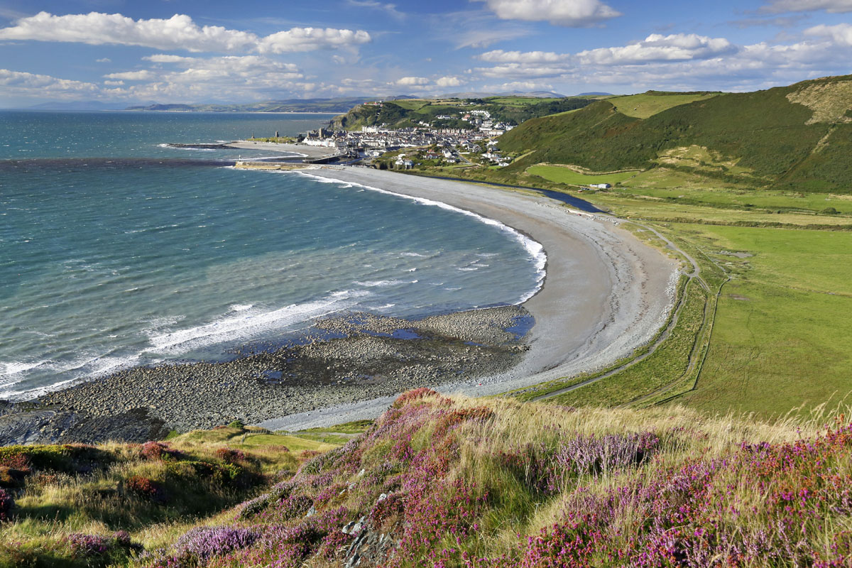 Aberystwyth and Tanybwlch Beach