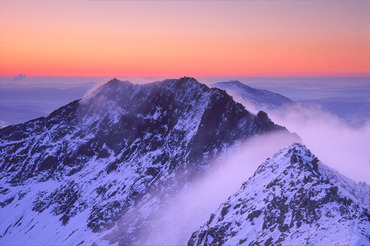 Crib Goch at dawn