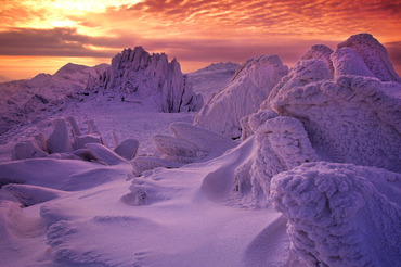 Winter glory - Castell y Gwynt and Snowdon